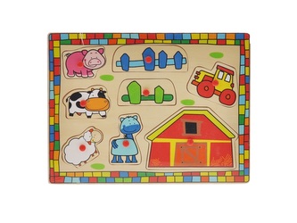 Dřevěná vkládačka stodola