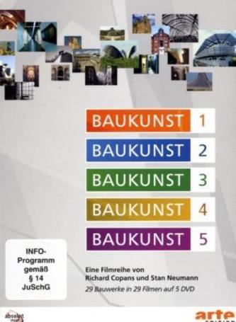 Baukunst 1-5, 5 DVDs