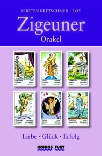 Zigeuner Orakel, Wahrsagekarten u. Buch