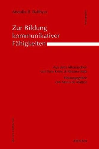 Zur Bildung kommunikativer Fähigkeiten / Formimi i shprehive komunikative