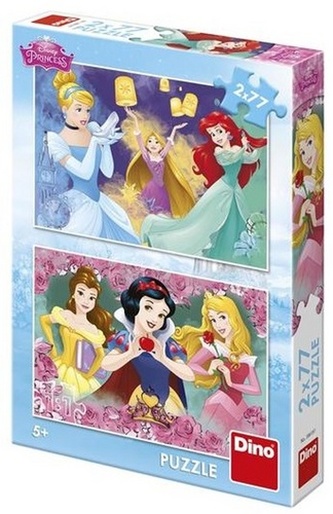 Princezné 2x77 Puzzle nové