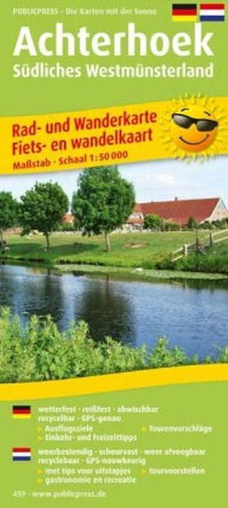 PublicPress Rad- und Wanderkarte Achterhoek, Südliches Westmünsterland
