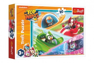 Puzzle Dobrá křídla/Top Wing 30 dílků 27x20cm v krabičce 21x14x4cm