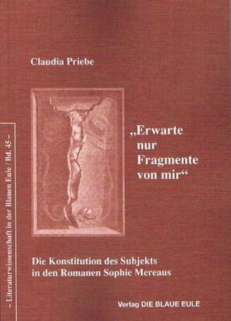 'Erwarte nur Fragmente von mir'