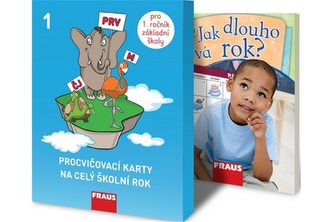 Balíček Procvičovací karty 1 a  Čti+ Jak dlouho trvá rok
