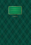 Sešit Premium zelené kosočtverce A4