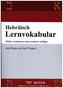 Hebräisch Lernvokabular