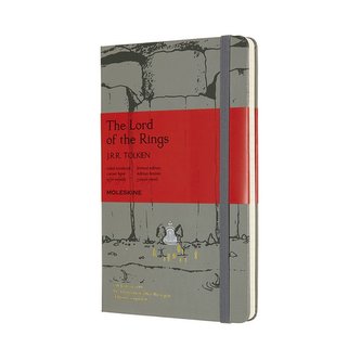 Moleskine: Pán prstenů zápisník linkovaný L Morie