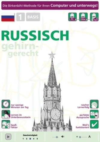 Russisch gehirn-gerecht, 1 Basis, 1 CD-ROM