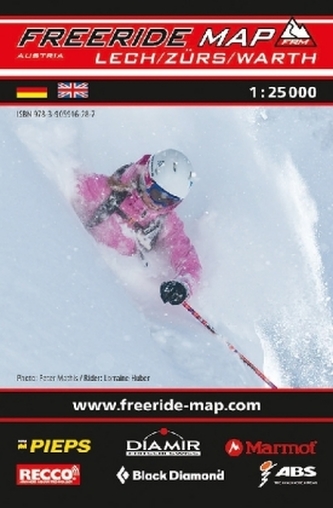 Freeride Map Lech / Zürs / Warth