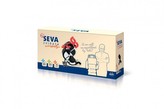 Stavebnica Seva Zvieratá - Poslovia dobrých správ plast 171ks v krabici 31,5x16,5x8cm