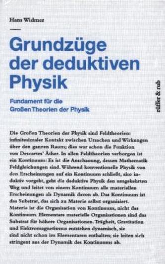 Grundzüge der deduktiven Physik