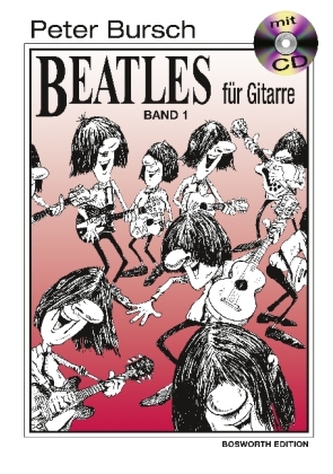 Beatles für Gitarre, m. Audio-CD. Bd.1