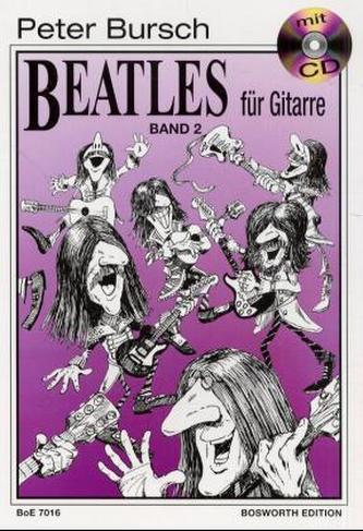 Beatles für Gitarre, m. Audio-CD. Bd.2