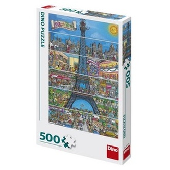 Puzzle Eiffelova veža 500 dielikov