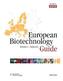 European Biotechnology Science & Industry Guide 2015. Vol.5