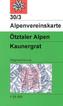 Alpenvereinskarte Ötztaler Alpen, Kaunergrat