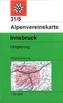 Alpenvereinskarte Innsbruck, Umgebung