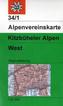 Alpenvereinskarte Kitzbüheler Alpen West