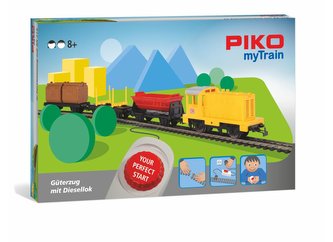 Piko Štartovacia sada Nákladný vlak s dieselovou lokomotívou - 57090