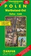 Polsko (Wartheland-Ost /Lodž) 1:200 000 / automapa