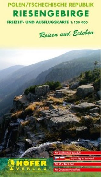Höfer Freizeit- und Ausflugskarte Polen/Tschechische Republik, Riesengebirge
