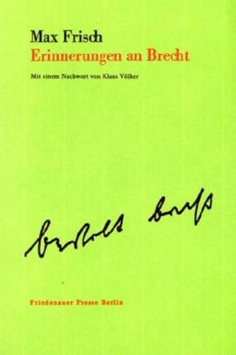 Erinnerungen an Brecht