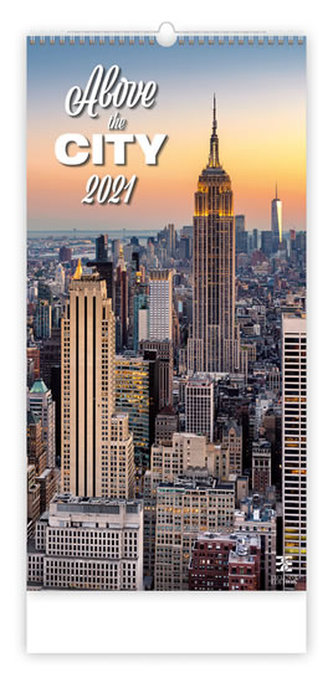 Kalendář 2021 nástěnný Exclusive: Above the City, 315x630