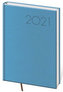Diář 2021: Print světle modrá, A5 týdenní, 145x205