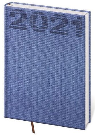 Diář 2021: Coco modrá, A5 týdenní, 145x205