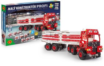 Malý konstruktér Profi premium truck 10v1 Skříňový návěs