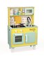 Velká dřevěná kuchyňka Happy Day žlutá zelená Janod s příslušenstvím