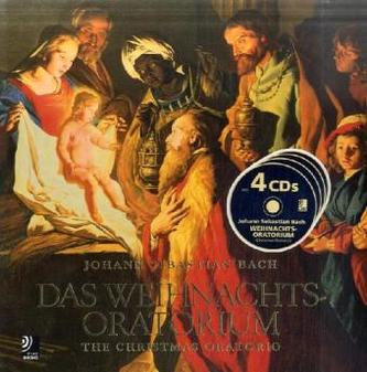 Das Weihnachtsoratorium, Bildband u. 4 Audio-CDs. The Christmas Oratorio