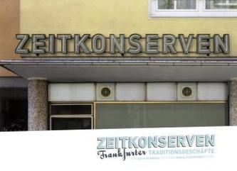 Zeitkonserven - Frankfurter Traditionsgeschäfte