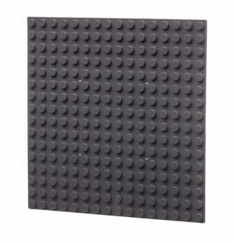L-W Toys Základová deska 16x16 tmavě šedá