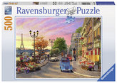 Puzzle Večer v Paríži 500 dielikov