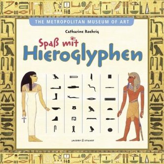 Spaß mit Hieroglyphen, m. 24 Gummistempeln u. Stempelkissen