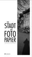 Eine Stadt auf Fotopapier