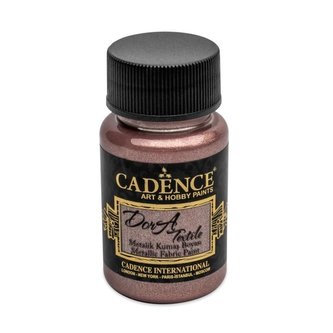 Cadence metalická akrylová barva 50 ml - starorůžová