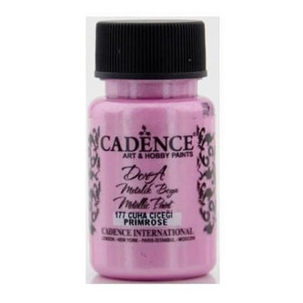 Cadence metalická akrylová farba - ružová