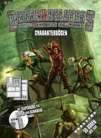 Dungeonslayers, Charakterbögen-Block