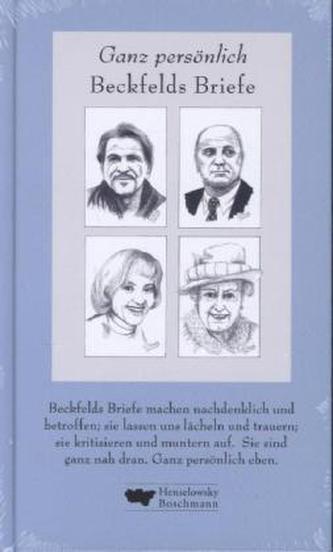 Ganz persönlich: Beckfelds Briefe. Bd.1