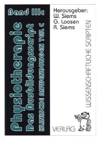 Physiotherapie, Das Ausbildungsscript. Bd.3c
