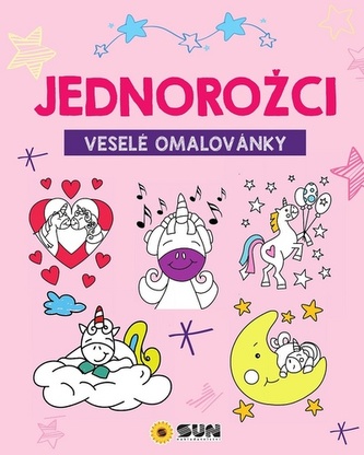Vybarvi si – Jednorožci - Veselé omalovánky