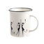 Porcelánový hrnek s motivem koček 310 ml
