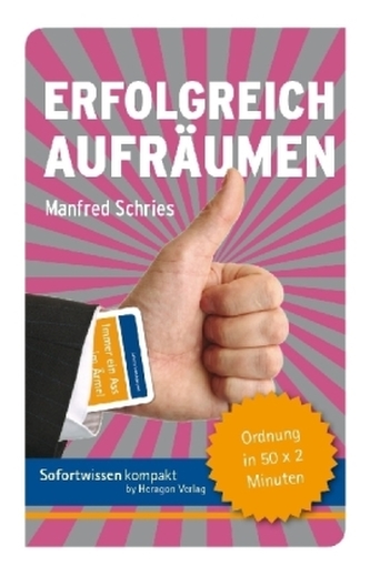 Erfolgreich aufräumen, Lernkarten