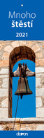 Mnoho štěstí 2021 - záložkový kalendář
