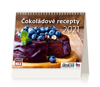 Kalendář 2021 stolní: MiniMax Čokoládové recepty, 171x139