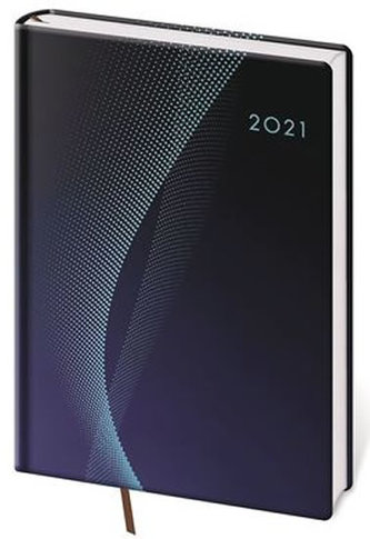 Diář 2021: Vario Blue, A5 denní, 145x205