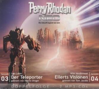 Perry Rhodan, NEO - Der Teleporter. Ellerts Visionen, 2 MP3-CDs